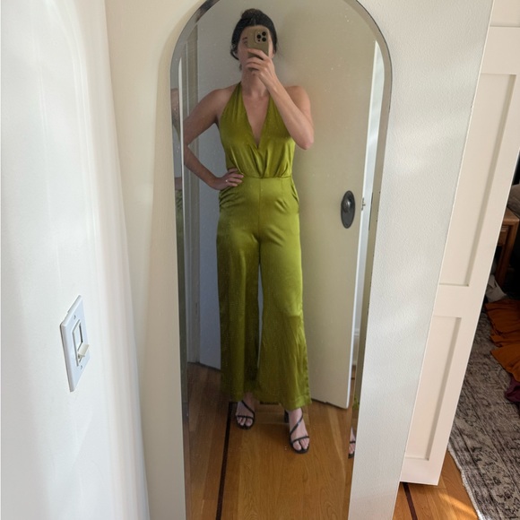 Free People Ciebon Carmina Halter Jumpsuit - Picture 2 of 4